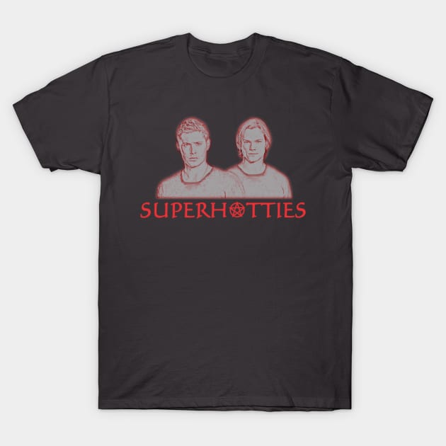 Superhotties T-Shirt by CrazyCreature